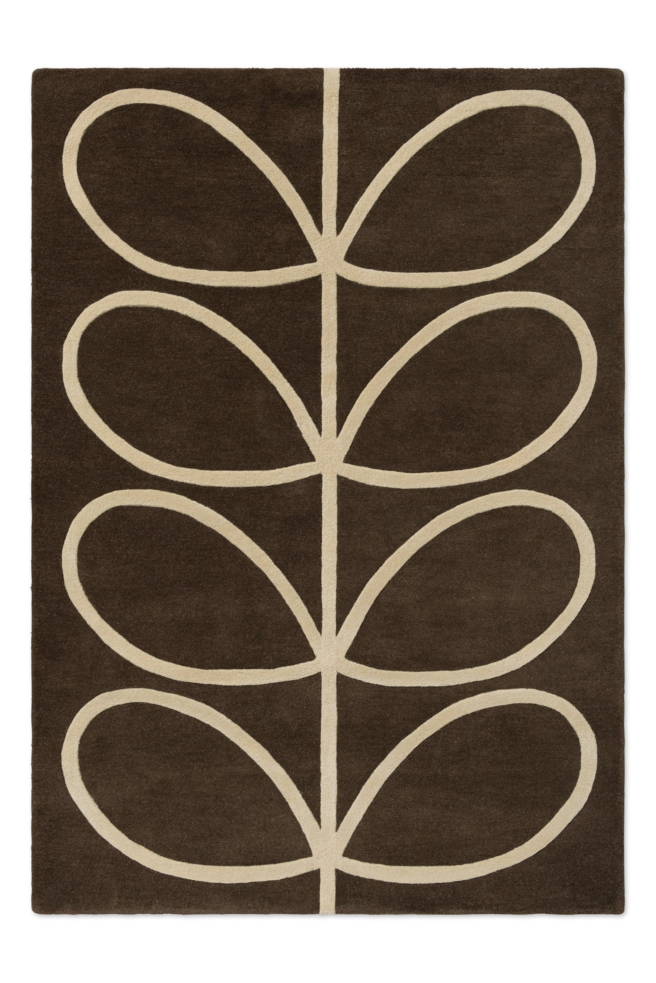 Vloerkleed Orla Kiely Giant Linear Stem Walnut 059401