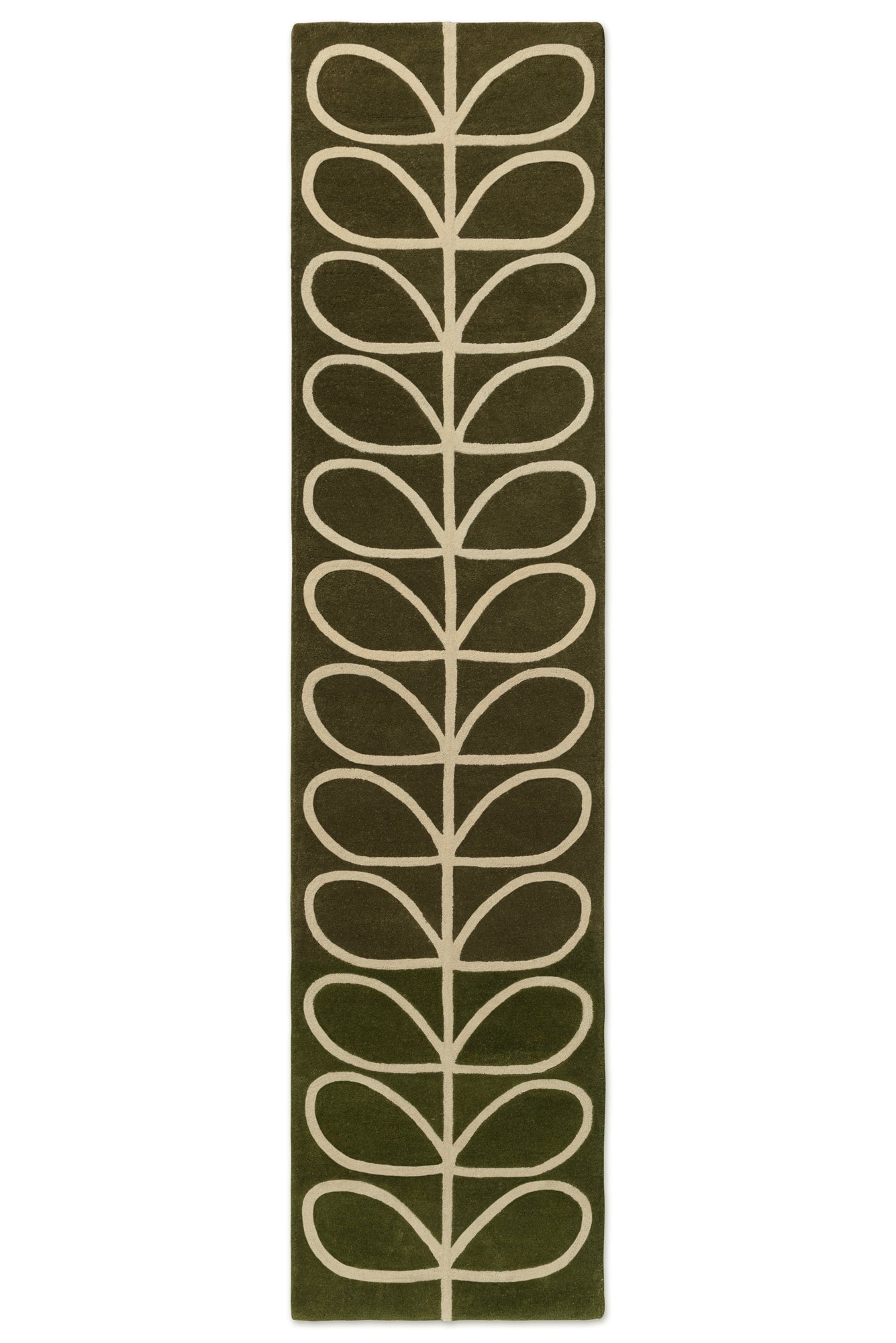 Vloerkleed Orla Kiely Linear Stem Olive 060501