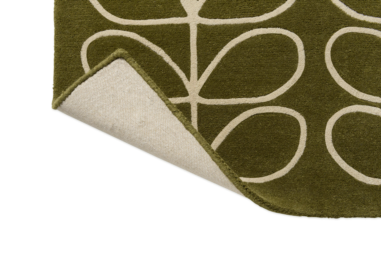 Vloerkleed Orla Kiely Linear Stem Olive 060501