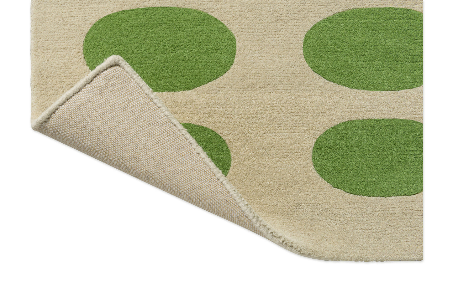 Vloerkleed Orla Kiely Optical Oval Green Cream 157707