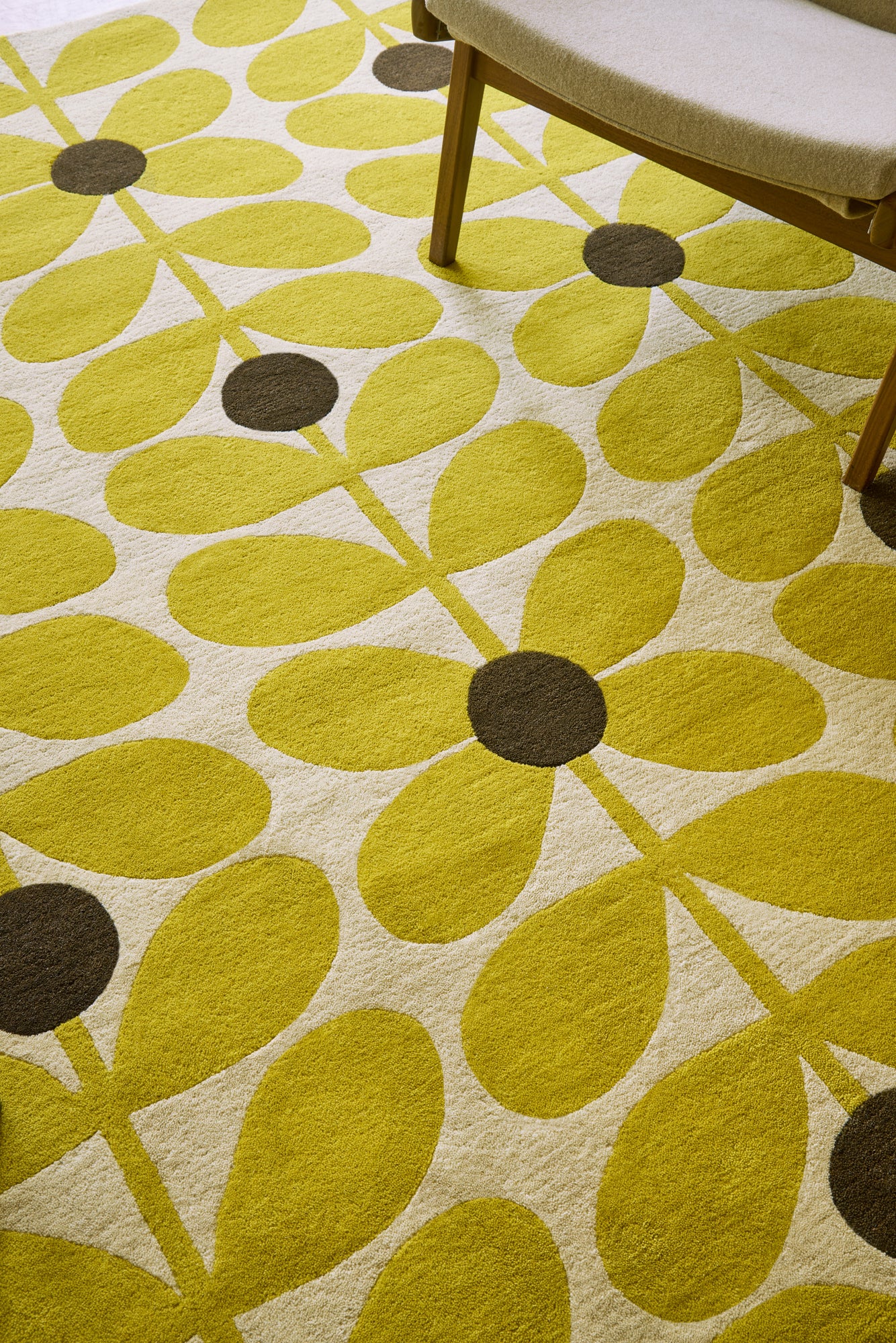 Vloerkleed Orla Kiely Sixties Stem Yellow 158106
