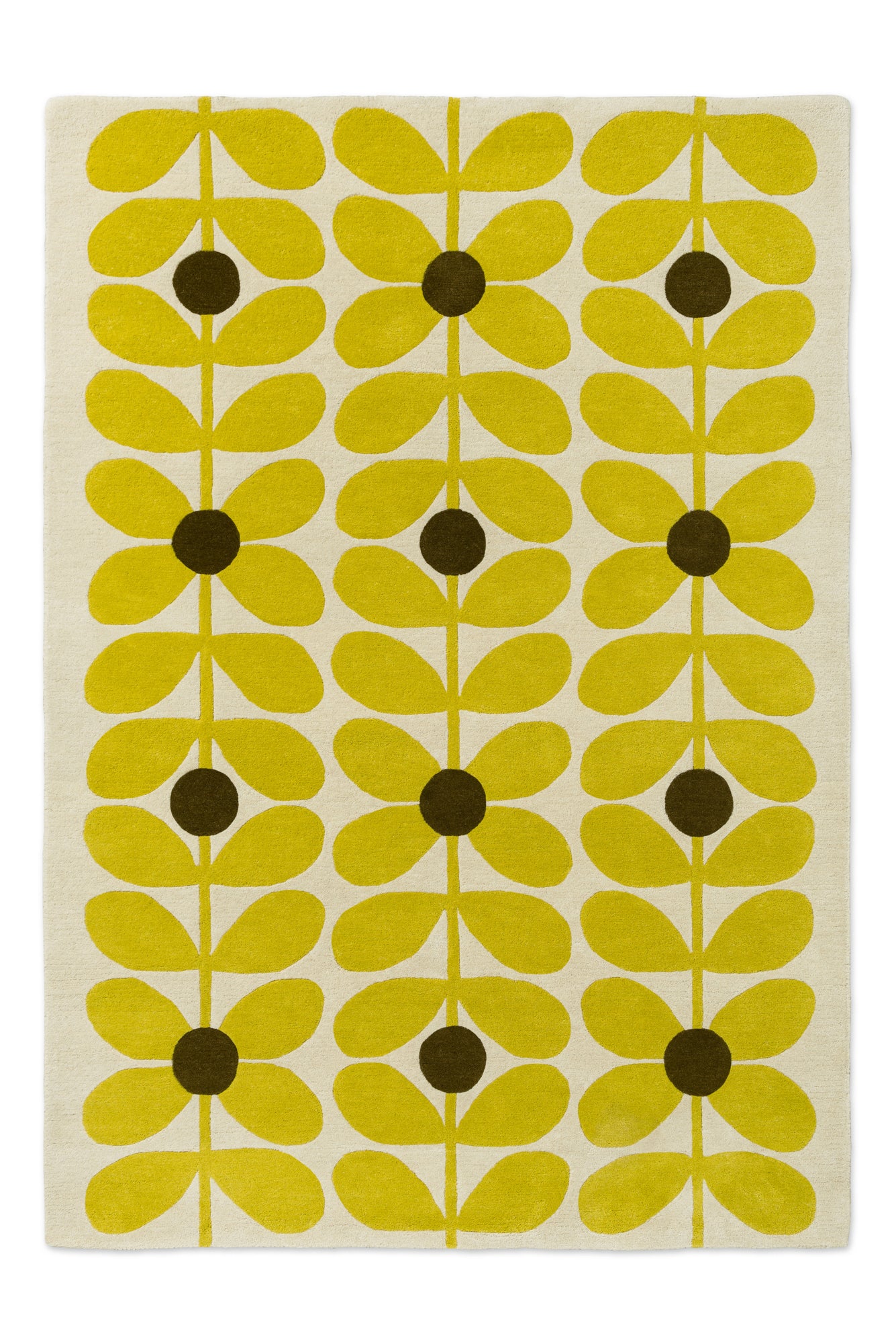 Vloerkleed Orla Kiely Sixties Stem Yellow 158106