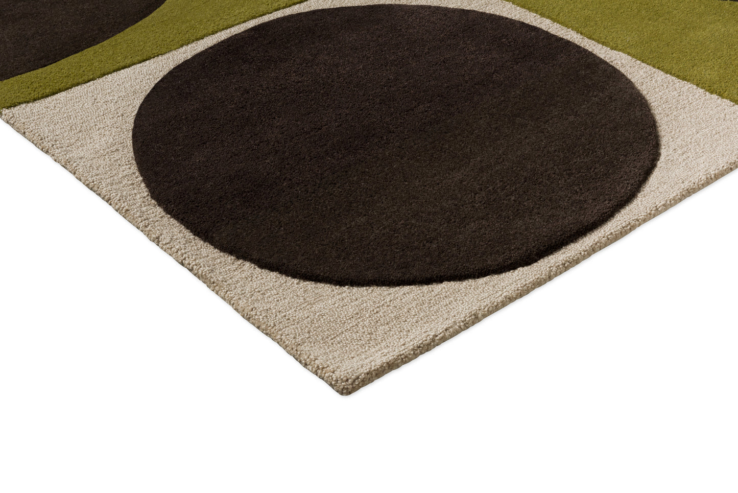 Vloerkleer Orla Kiely Spot Square Walnut Lichen 157907