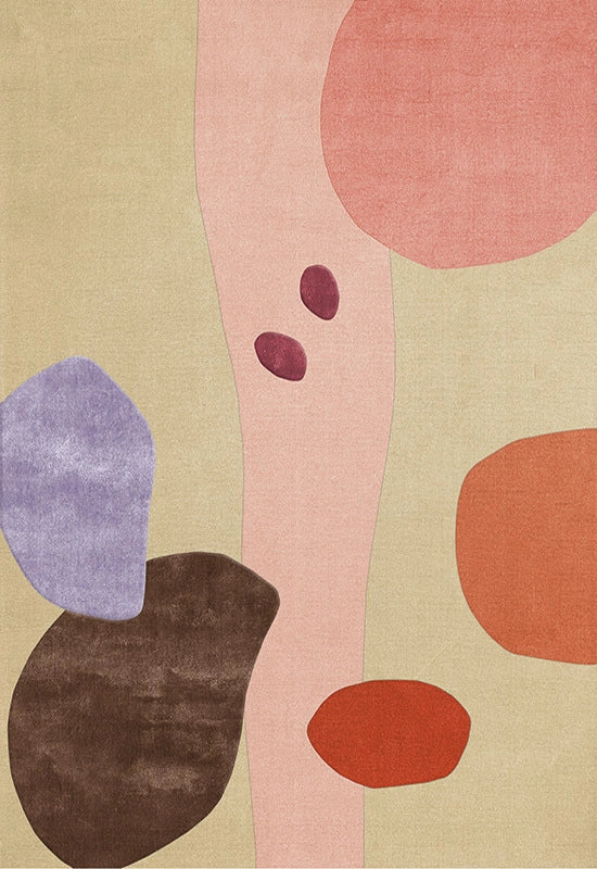 Vloerkleed Layered Magical Garden Wool Rug