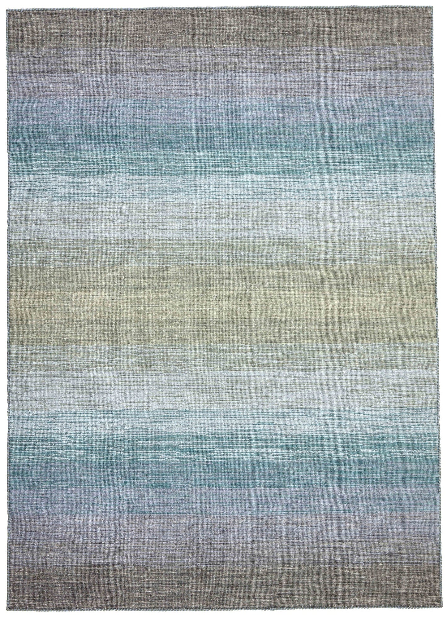 Vloerkleed MOMO Rugs Panorama Kelim Grey Blue