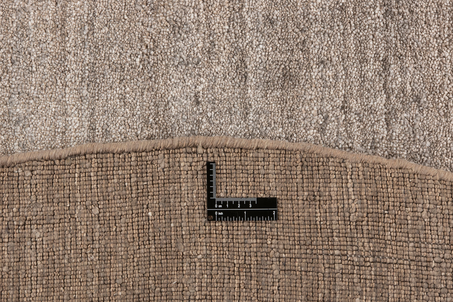 Vloerkleed MOMO Rugs Plain Dust Round Robusto Grey