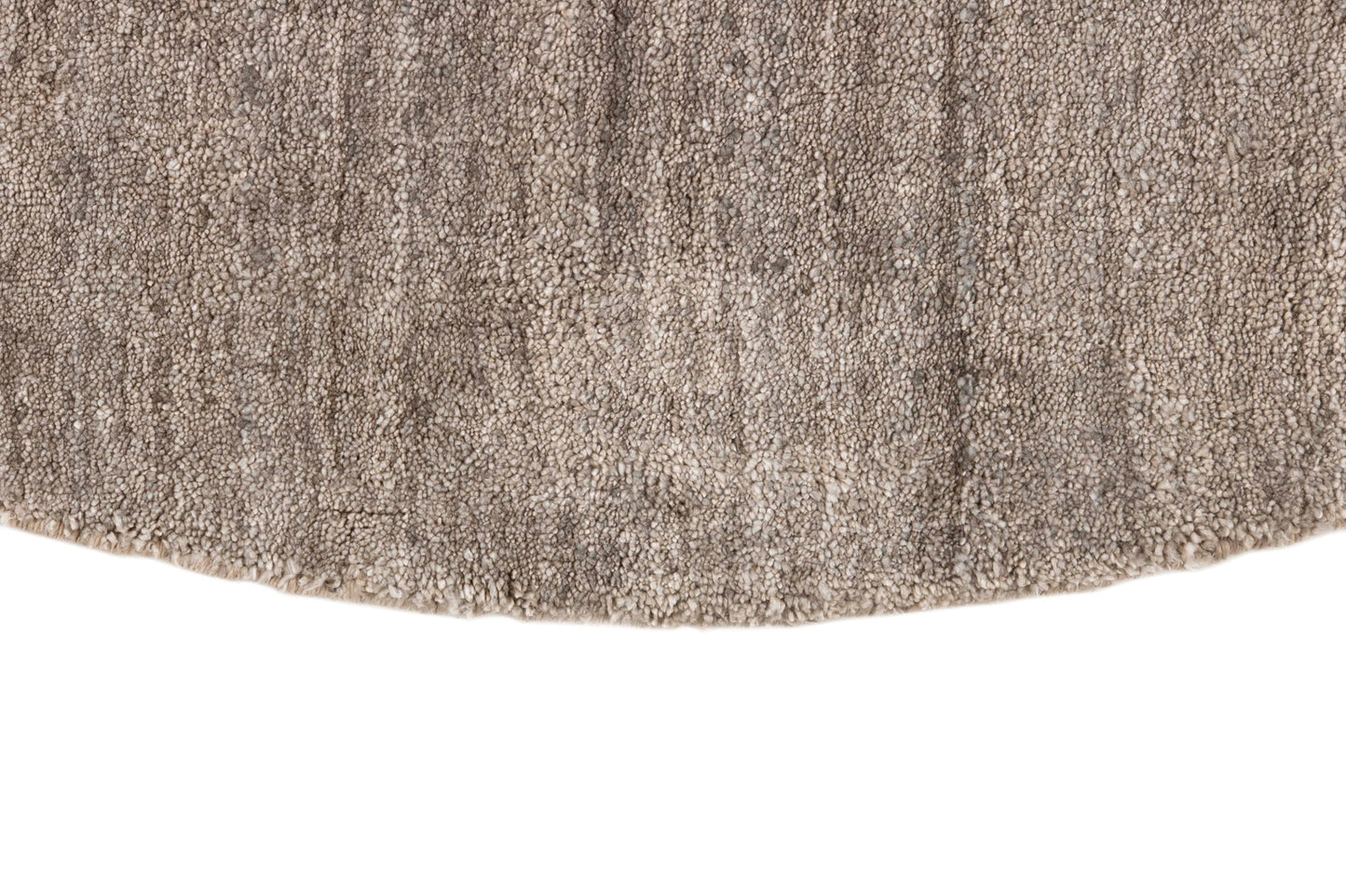 Vloerkleed MOMO Rugs Plain Dust Round Robusto Grey