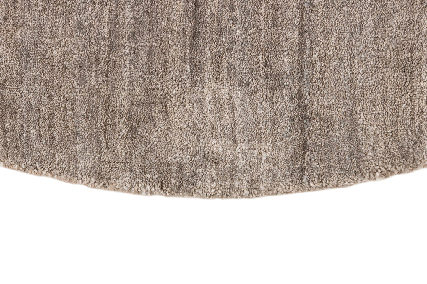 Vloerkleed MOMO Rugs Plain Dust Round Robusto Grey
