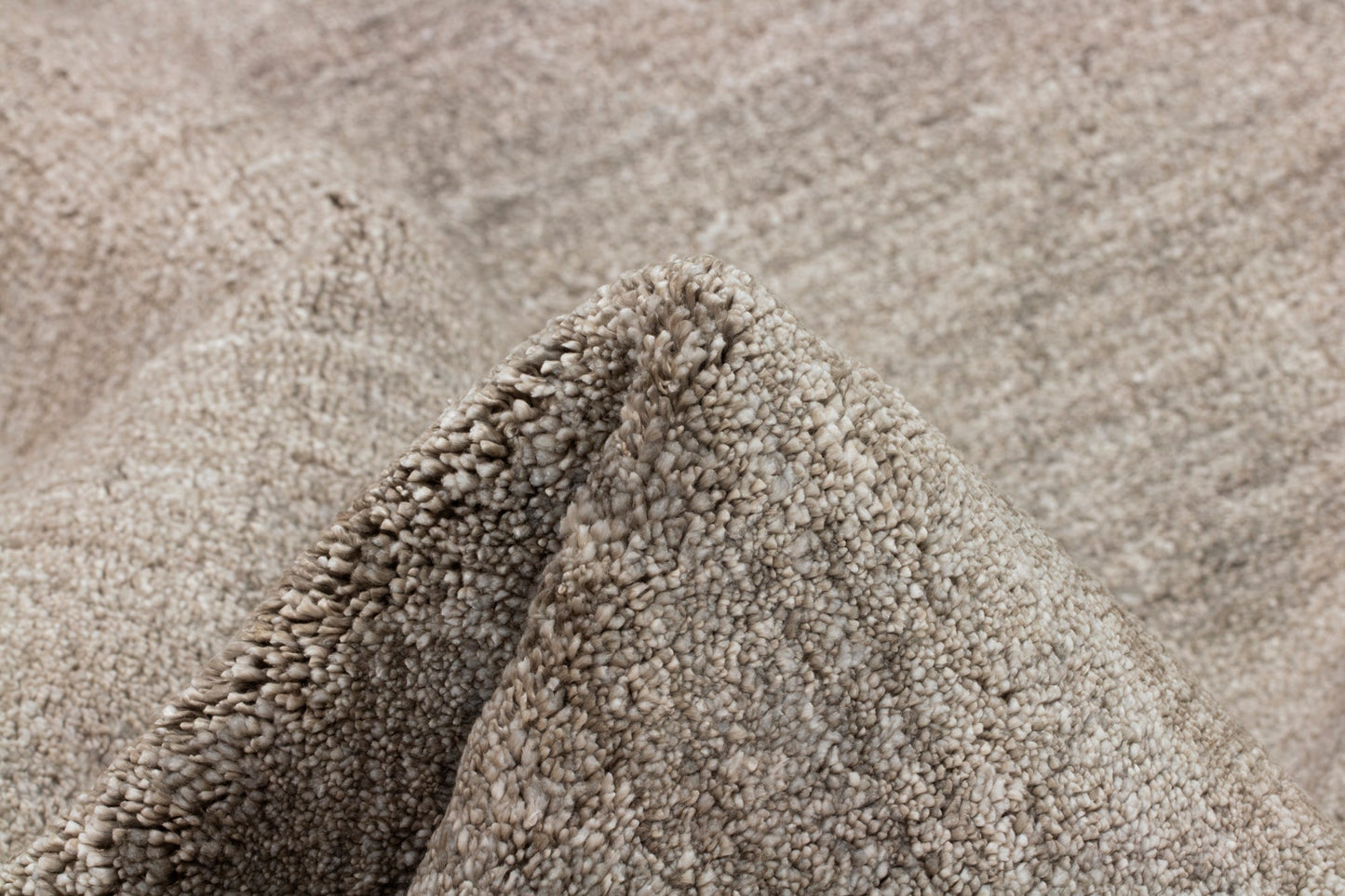 Vloerkleed MOMO Rugs Plain Dust Round Robusto Grey