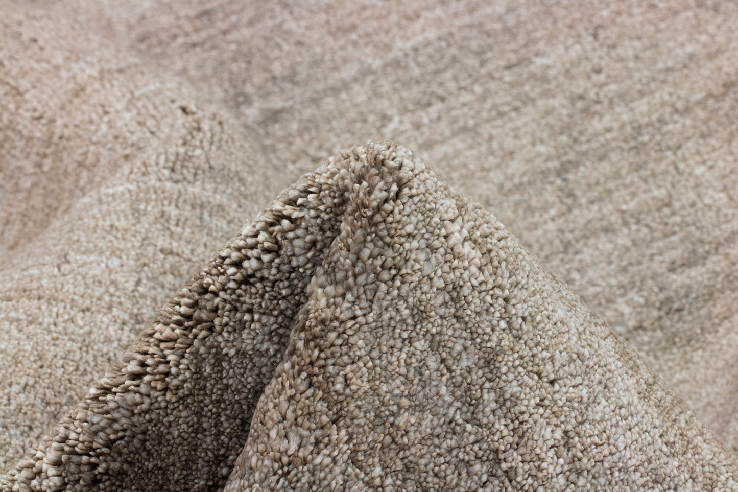 Vloerkleed MOMO Rugs Plain Dust Round Robusto Grey
