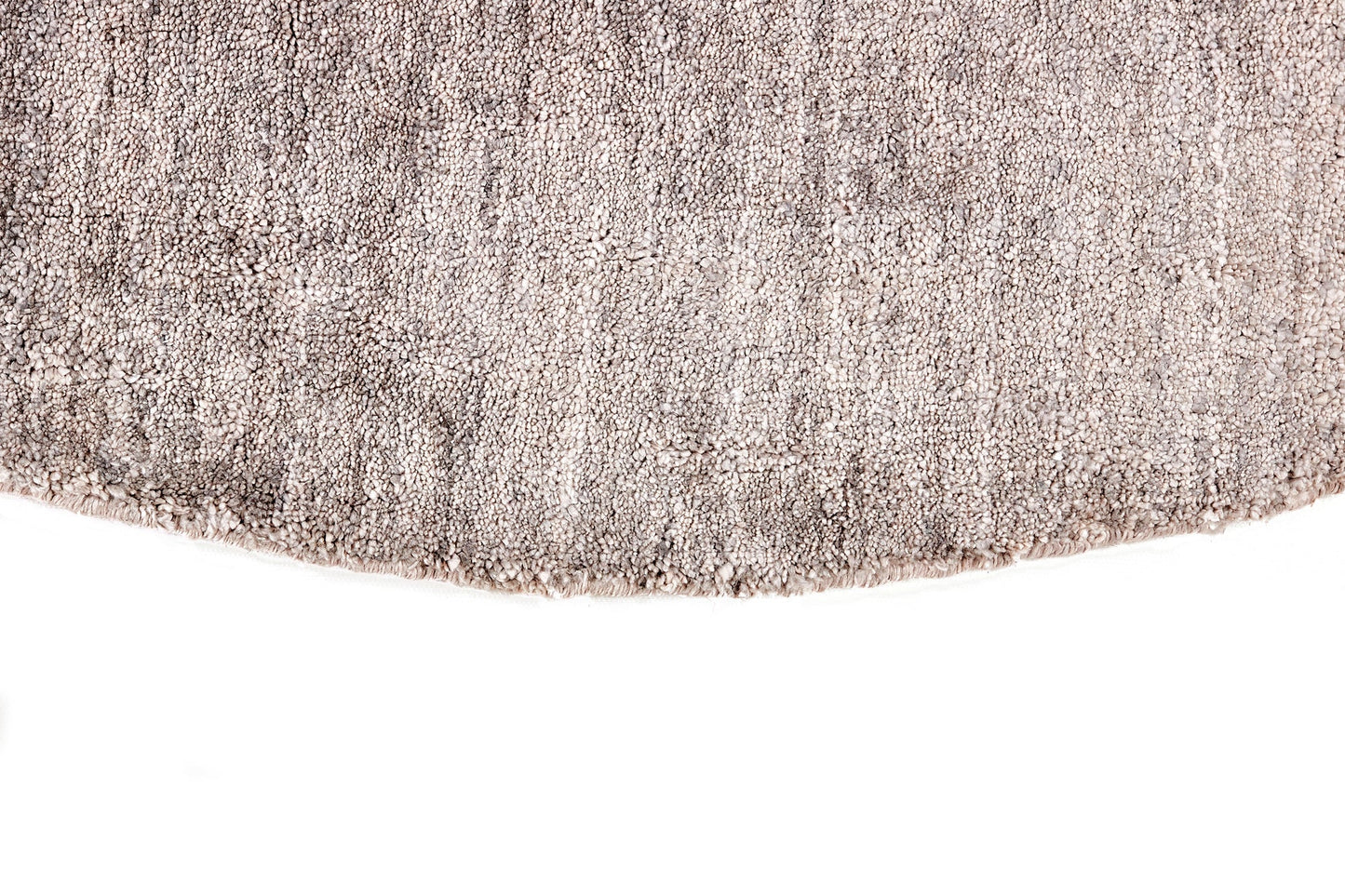 Vloerkleed MOMO Rugs Plain Dust Round Steel