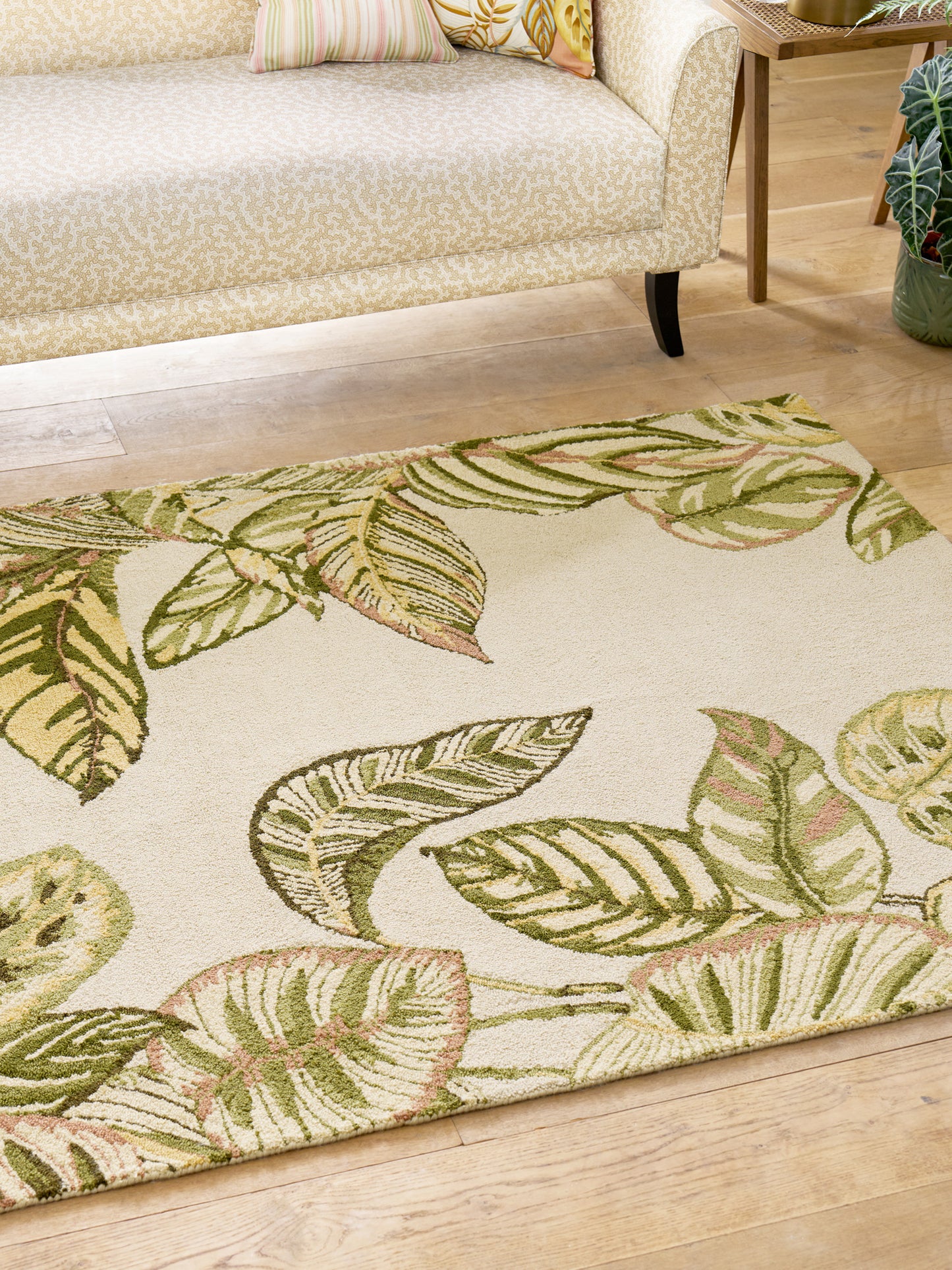Buitenkleed Sanderson Calathea Samphire 445617
