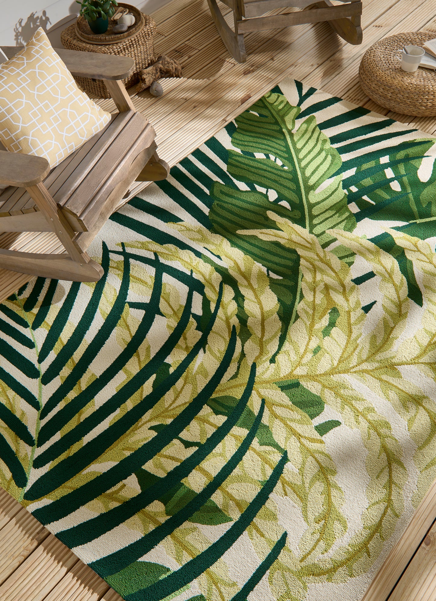 Vloerkleed Sanderson Manila-Artichoke Outdoor 446407