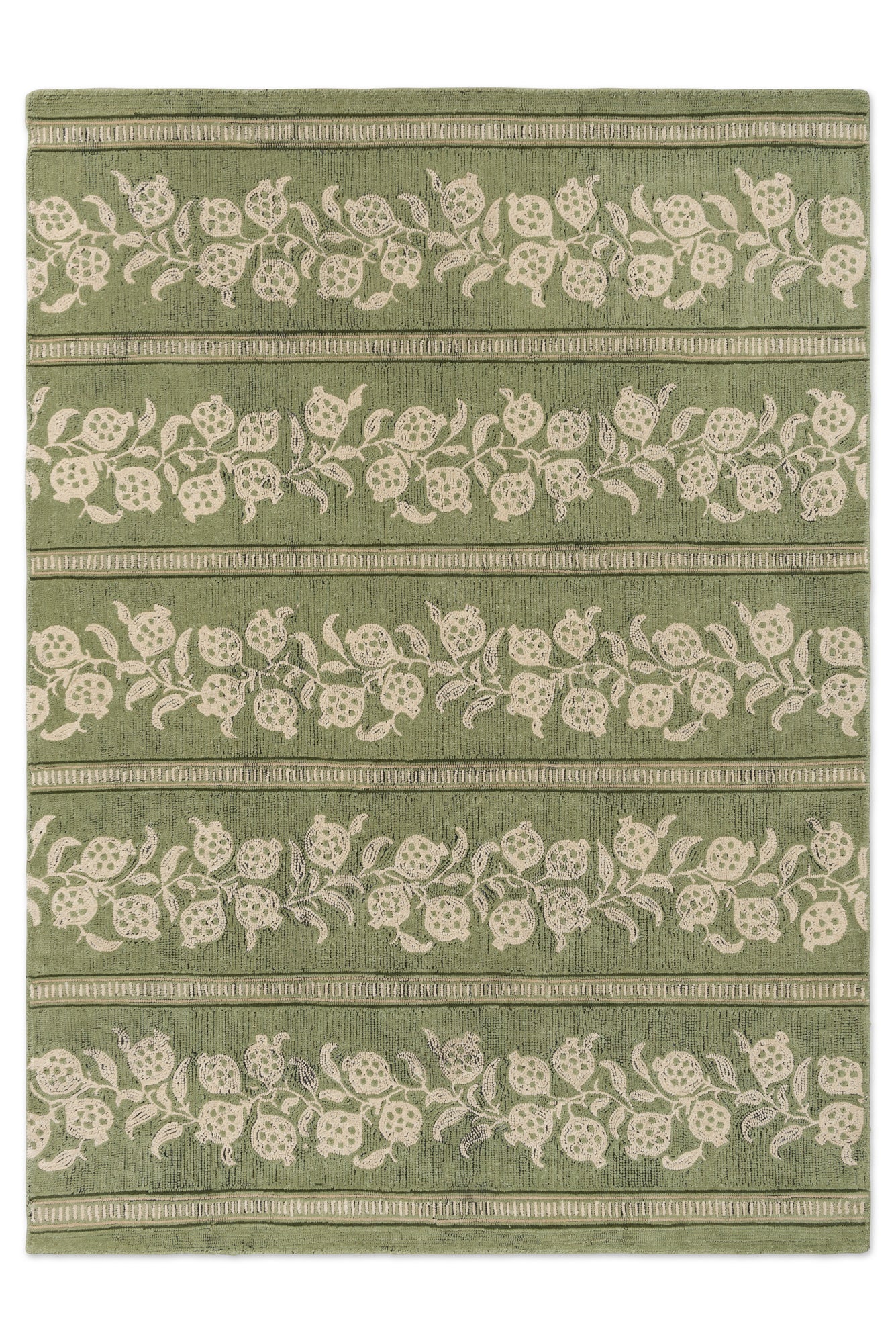 Vloerkleed Sanderson Anaar Forest Green 148007