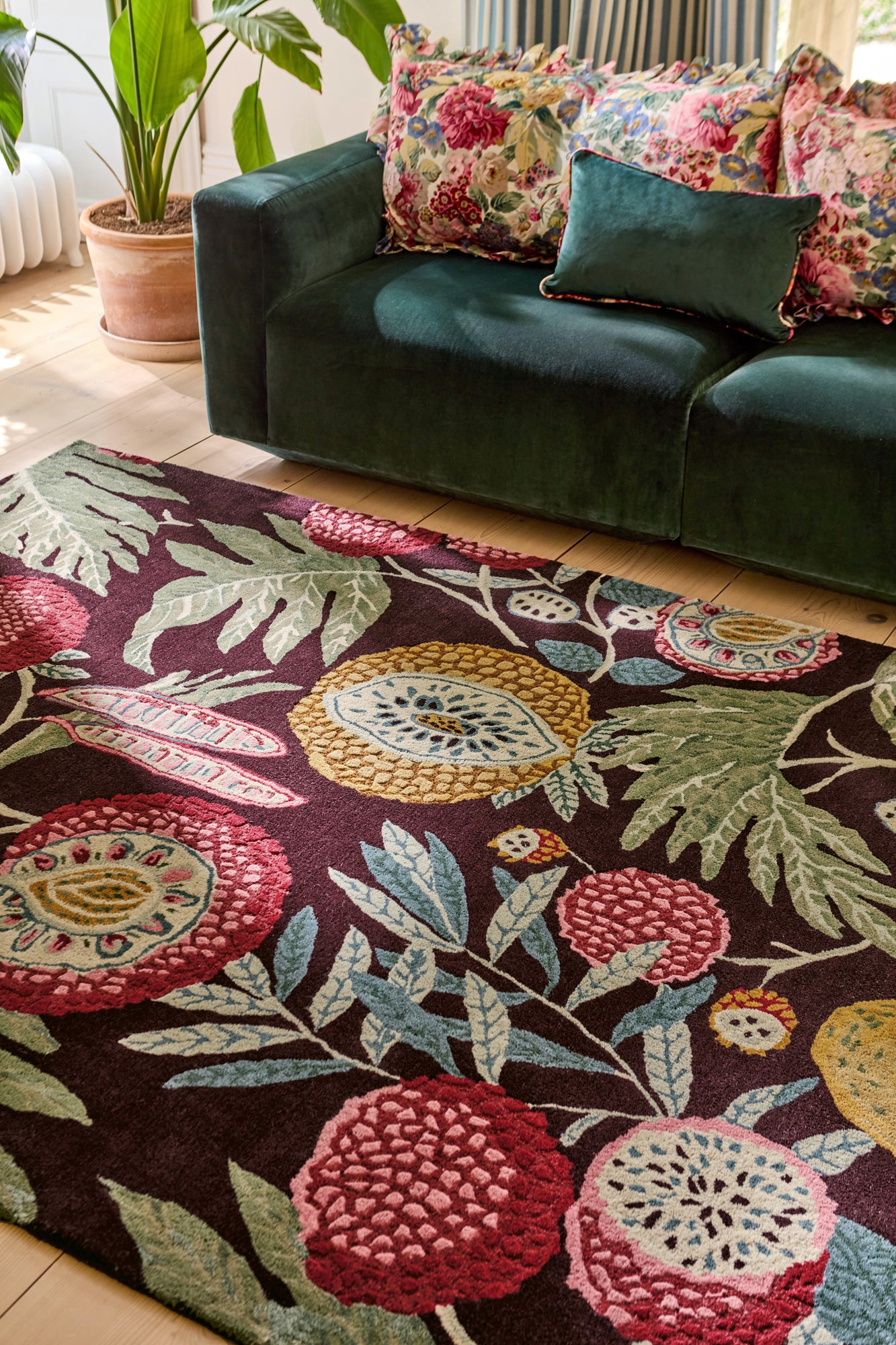 Vloerkleed Sanderson Jackfruit Cherry Alablaster 148705