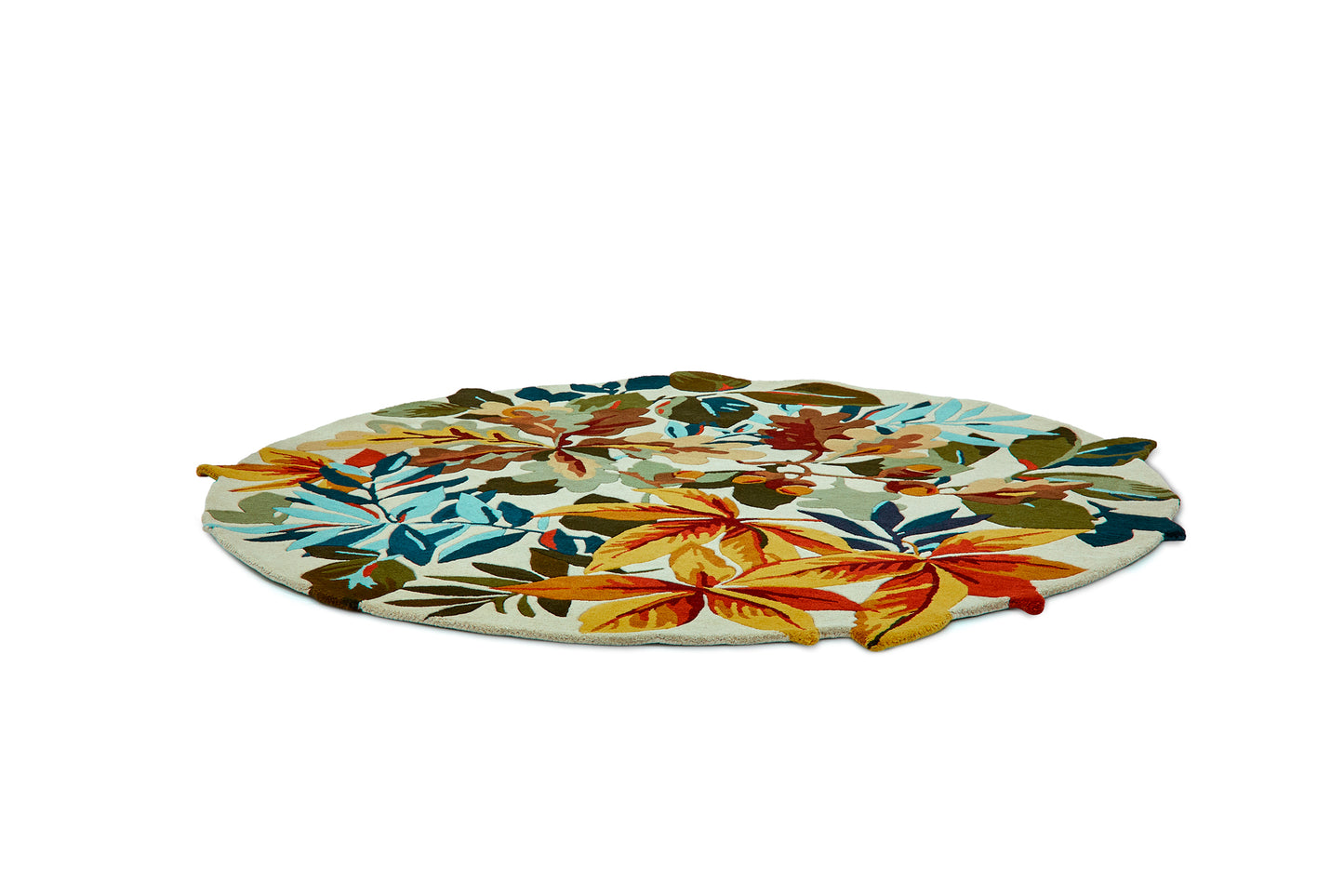 Sanderson Robin's Wood russet brown 146501 Rond