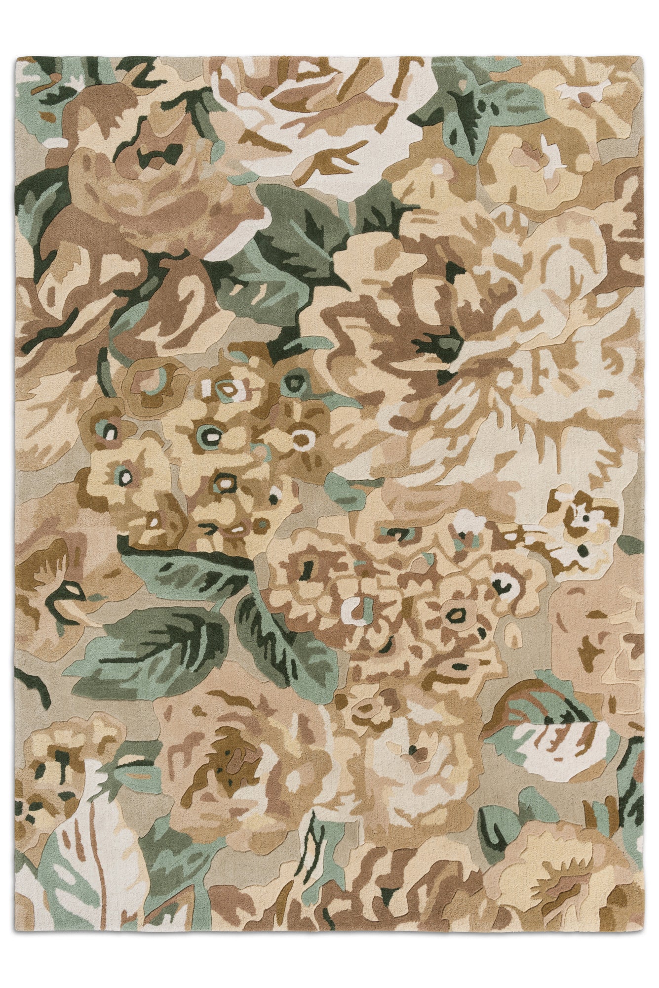 Vloerkleed Sanderson Rose & Peony Birch 045001