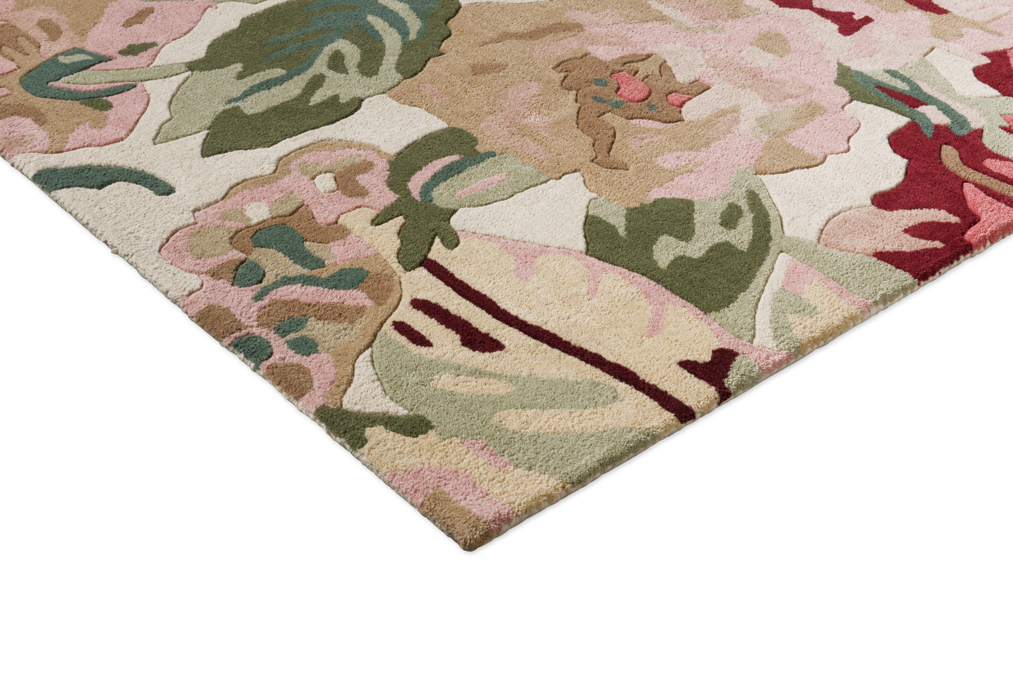 Vloerkleed Sanderson Rose & Peony Red 045000