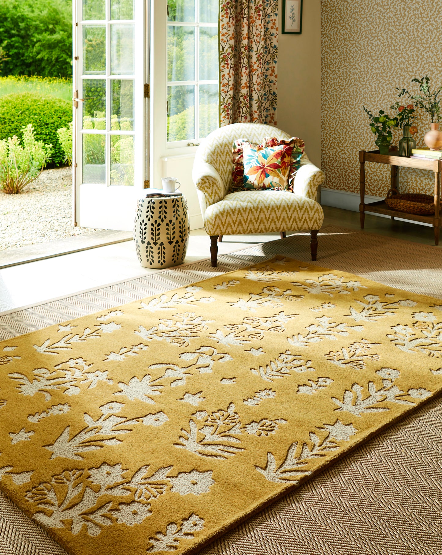 Sanderson Woodland Glade gold 146806