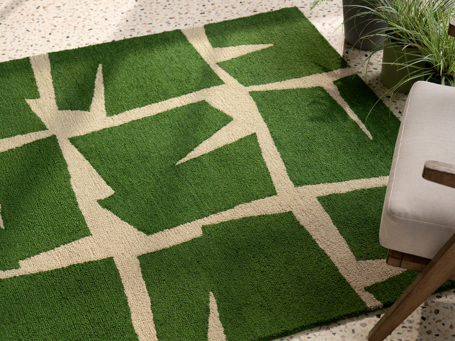 Buitenkleed Scion Moqui Green 426507