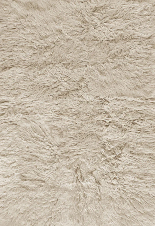 Vloerkleed Layered Shaggy Rug Oatmeal