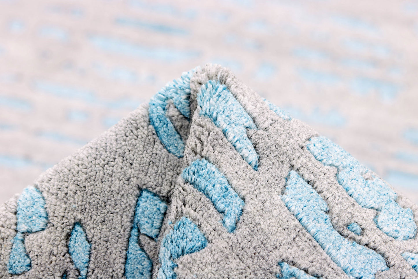 Vloerkleed MOMO Rugs Shangri La Aqua Azul