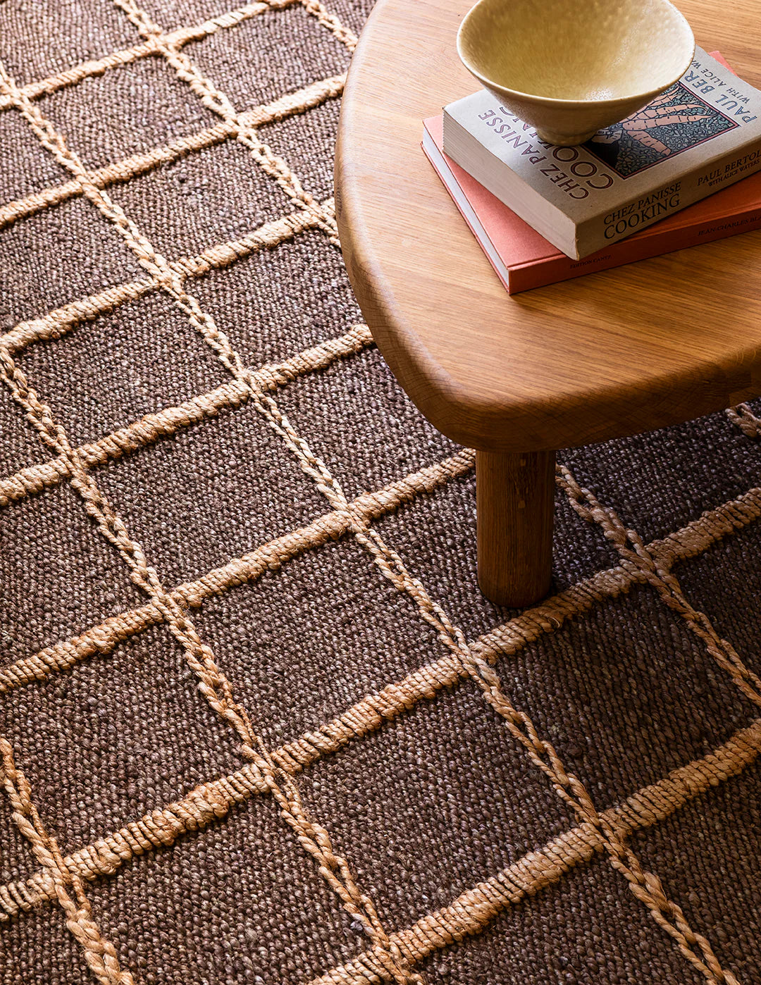 Vloerkleed Strata Jute Rug Brown