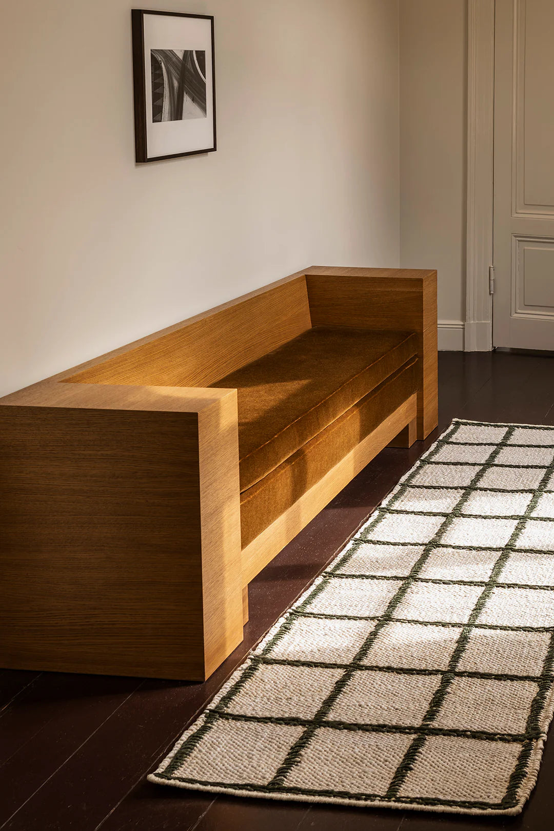 Vloerkleed Strata Jute Rug Green