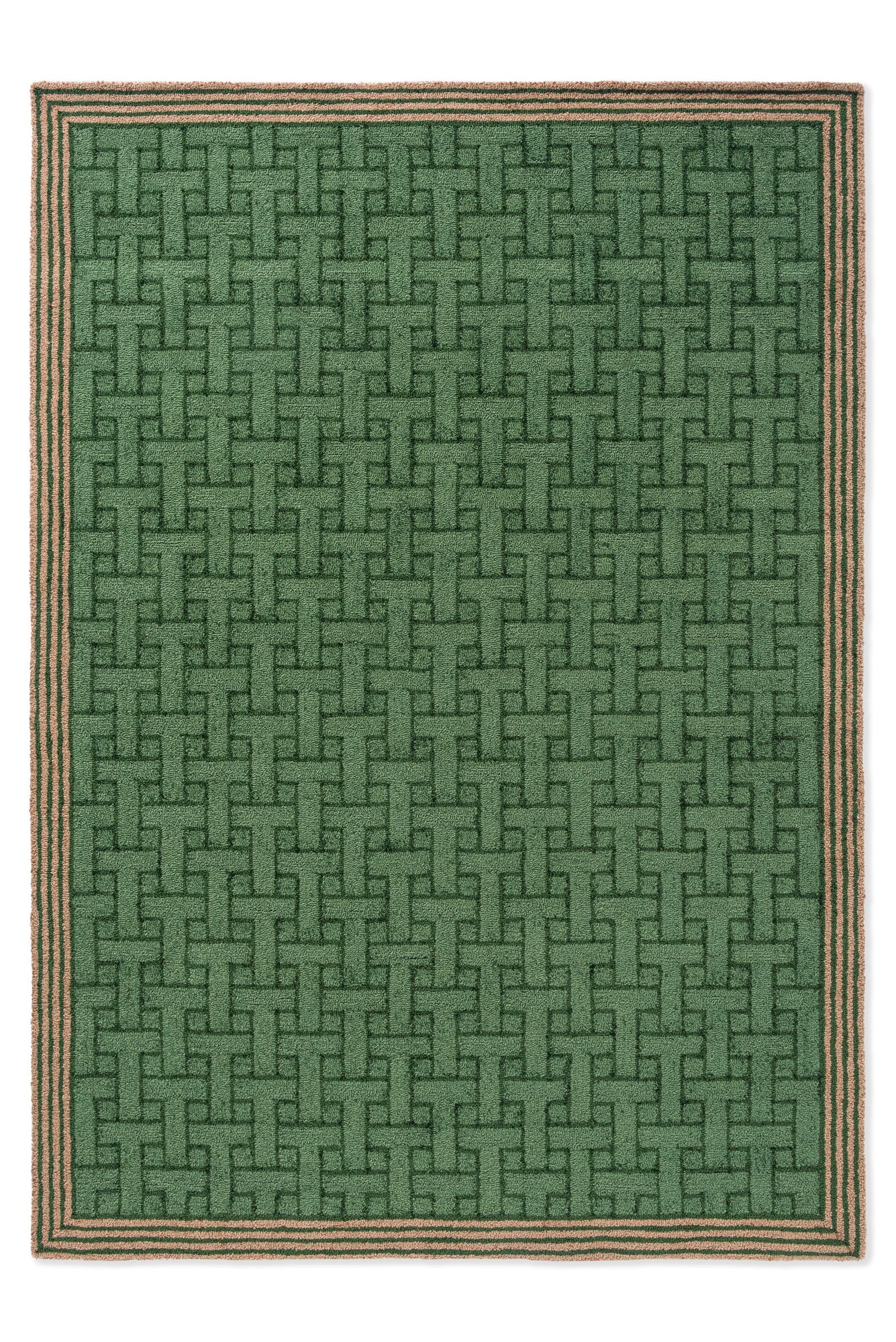 Vloerkleed Ted Baker T Monogram Jade Green Outdoor 455807