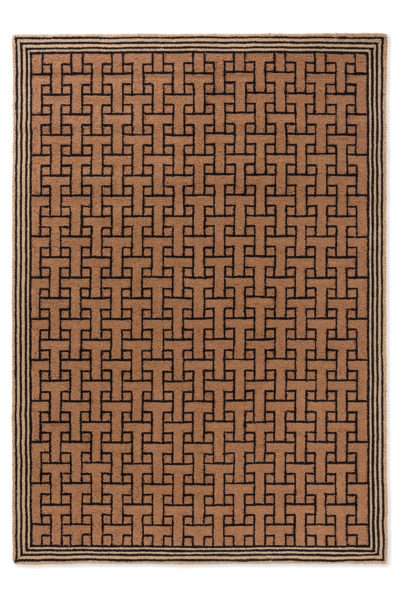 Vloerkleed Ted Baker T Monogram Light Brown Outdoor 455811