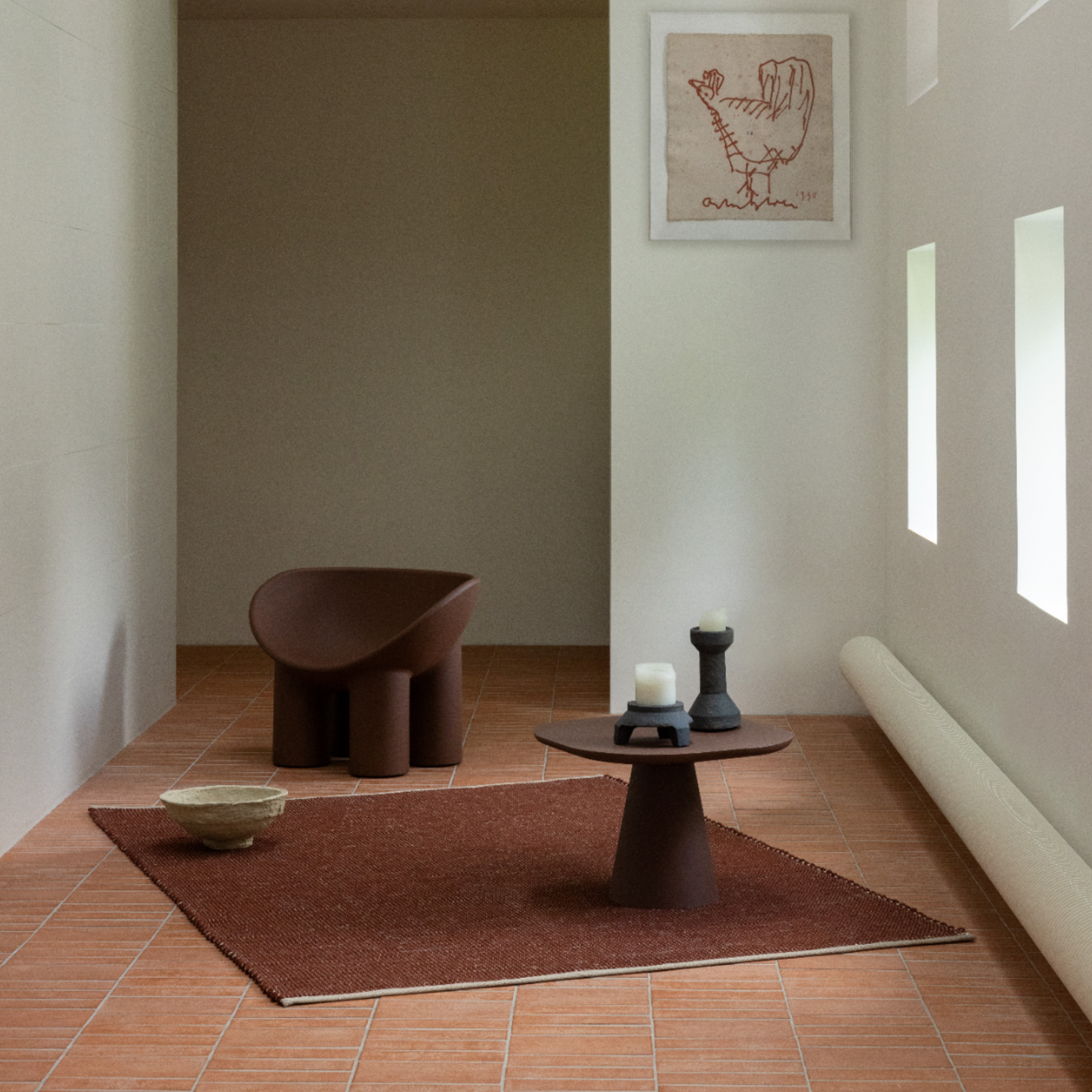 Vloerkleed Brink en Campman Frame Brick 129300