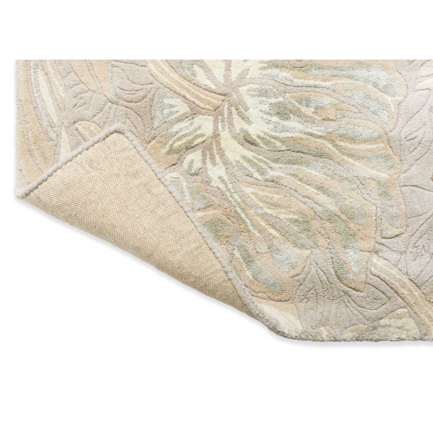 Laagpolig vloerkleed Morris & Co Pure Pimpernel Linen 28701
