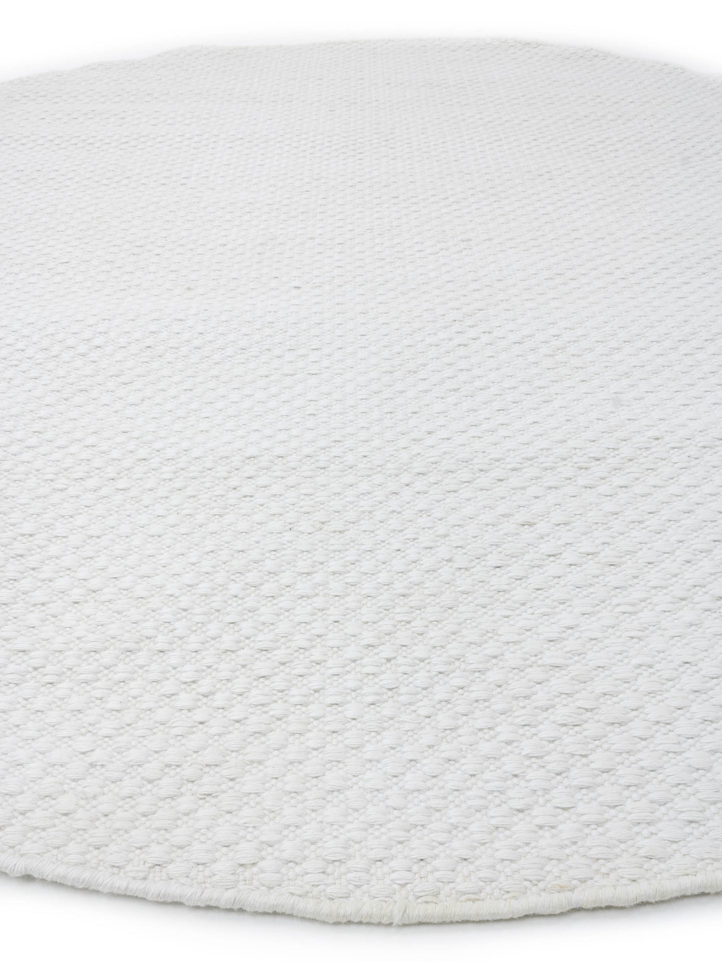 Vloerkleed MOMO Rugs Vaasa White Rond