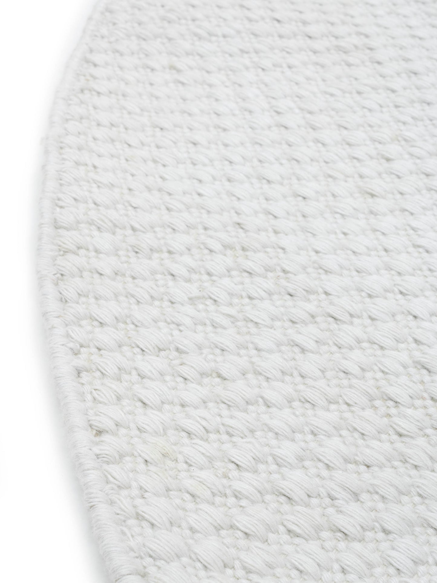 Vloerkleed MOMO Rugs Vaasa White Rond