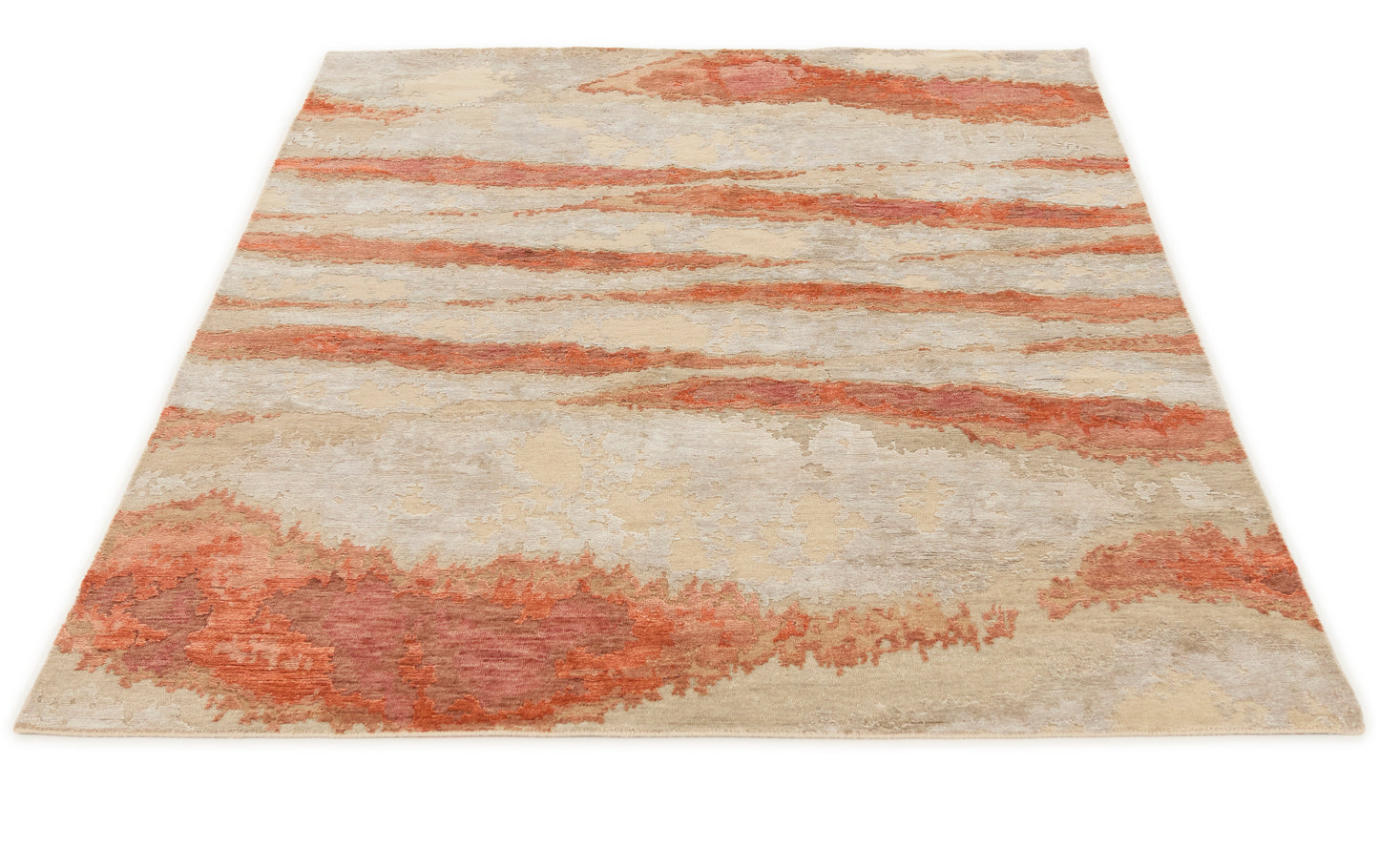 Vloerkleed MOMO Rugs | Vanity Silver red