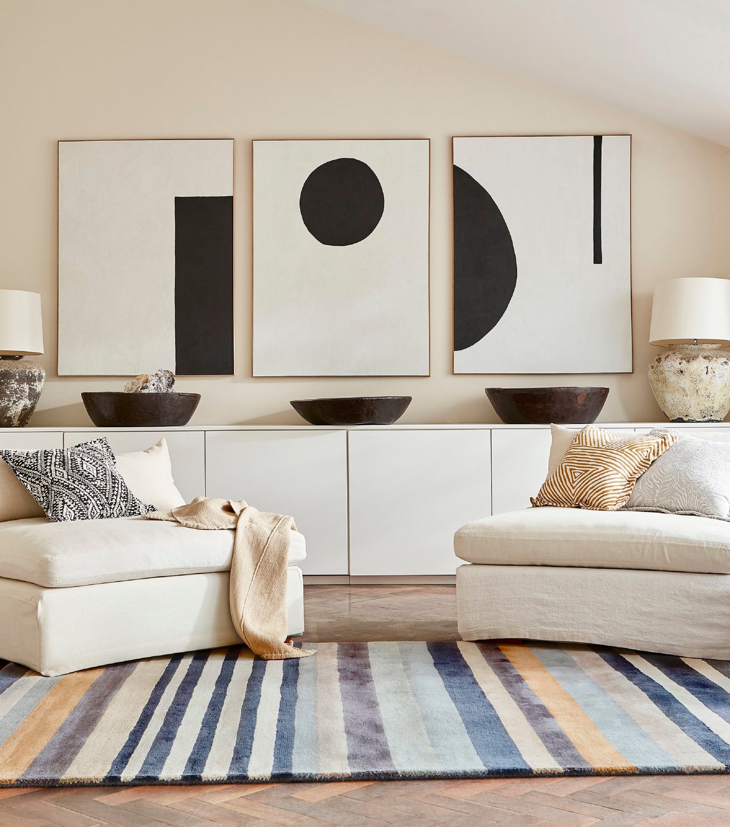 Vloerkleed Harlequin Rosita Putty 140404 Vloerkledenwinkel