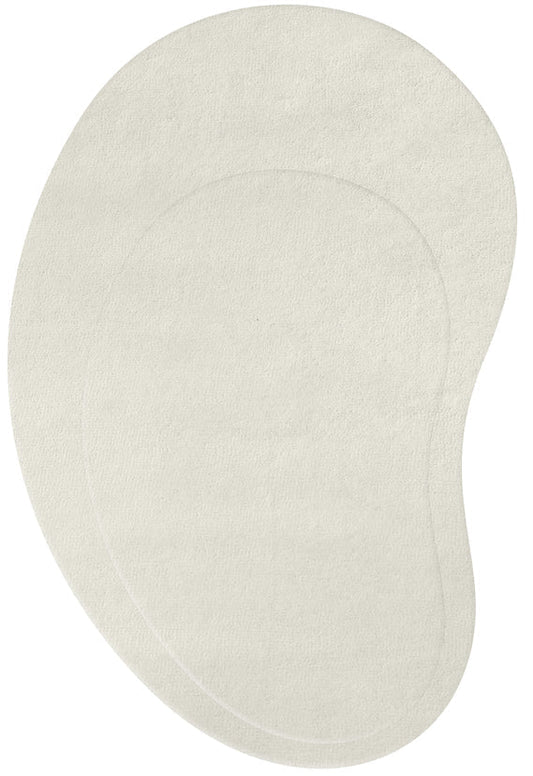 Vloerkleed Layered Residue Bone White Wool Rug Vloerkledenwinkel