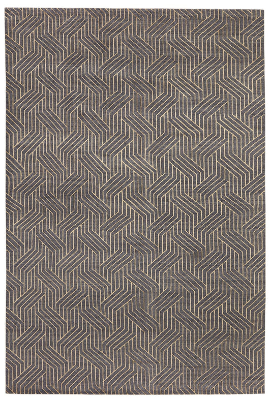 Vloerkleed MOMO Rugs Companion Charcoal Gold Vloerkledenwinkel