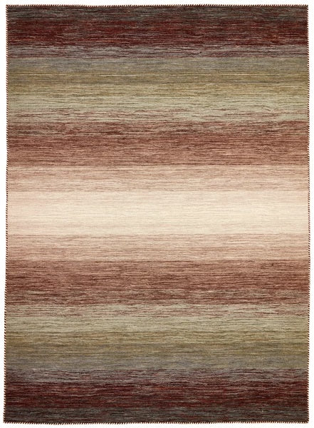 Vloerkleed MOMO Rugs Panorama Kelim Green Multi Vloerkledenwinkel