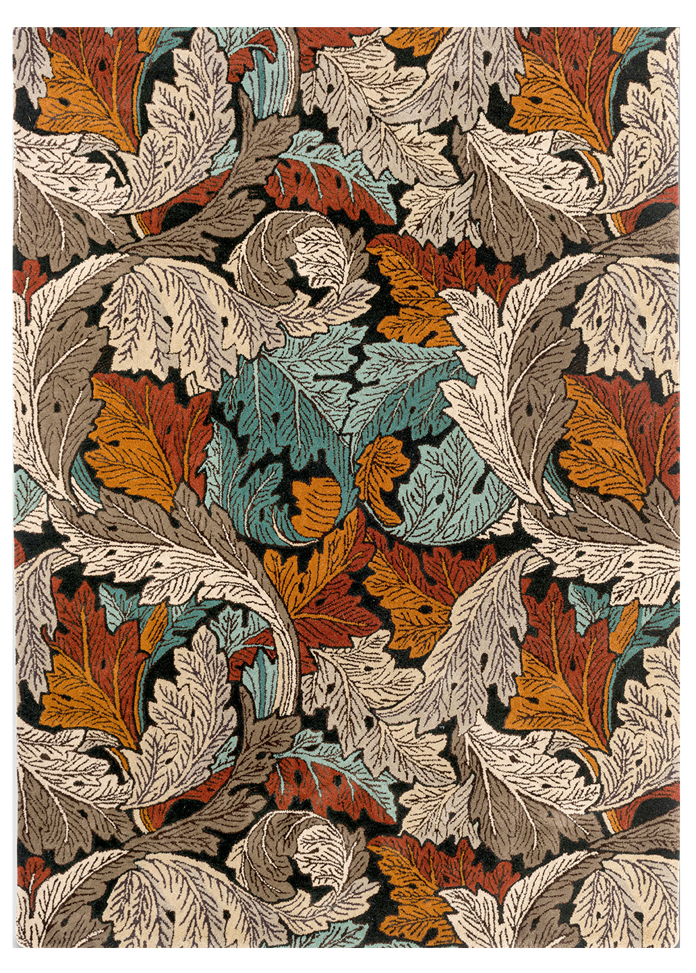 Vloerkleed Morris & Co Acanthus Forest 126900 Vloerkledenwinkel