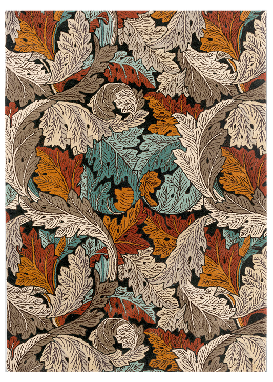Vloerkleed Morris & Co Acanthus Forest 126900 Vloerkledenwinkel
