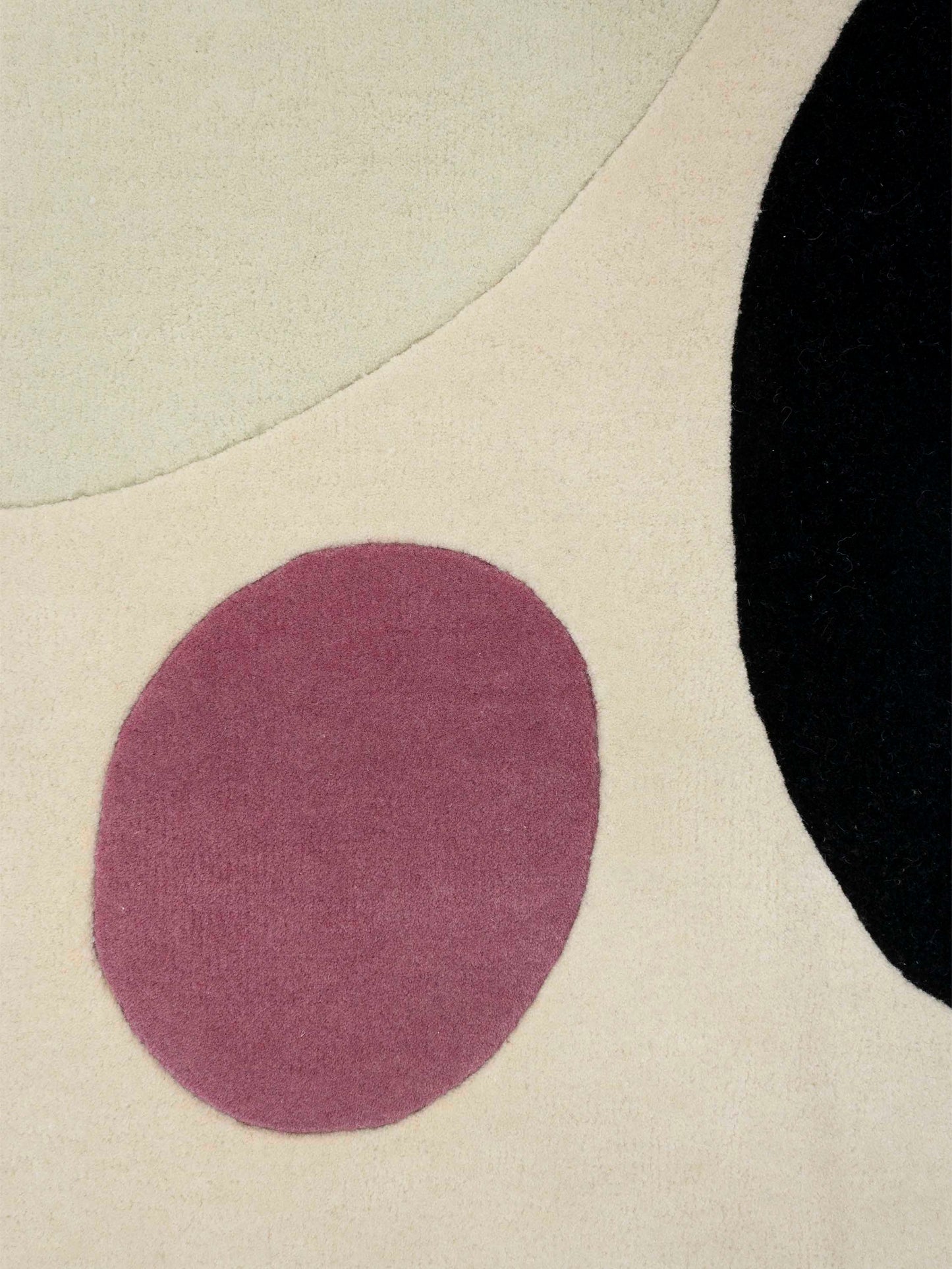 Vloerkleed Abstract en verfijnd Bubbles beige