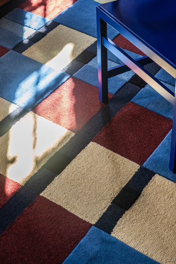 Vloerkleed Layered Evelina Kroon After Noon Sky Wool Rug