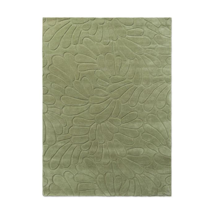Laagpolig Vloerkleed van Laura Ashley | Coleby petals Hedgerow green