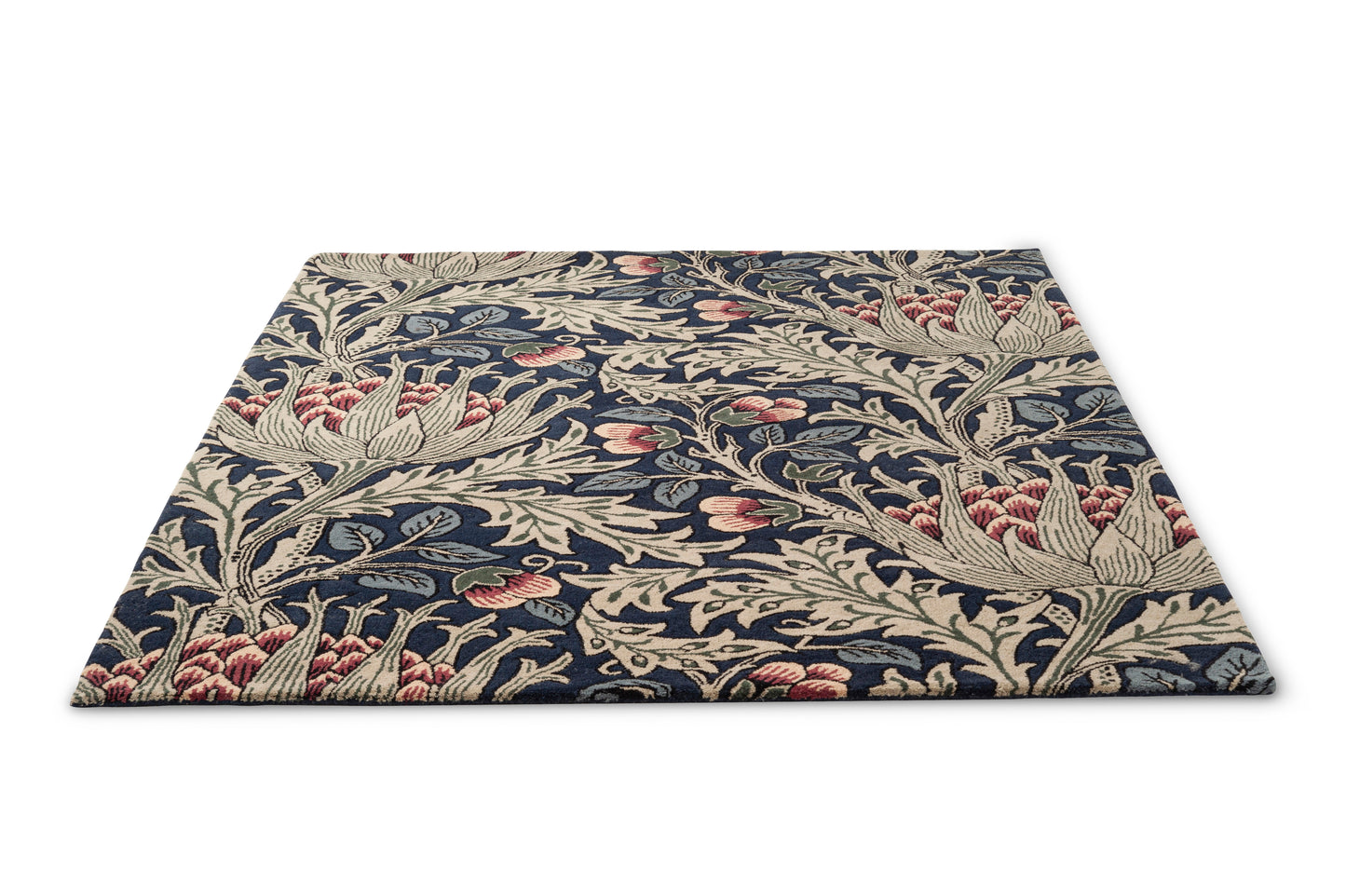 Laagpolig vloerkleed Morris & Co Artichoke Mineral 127108