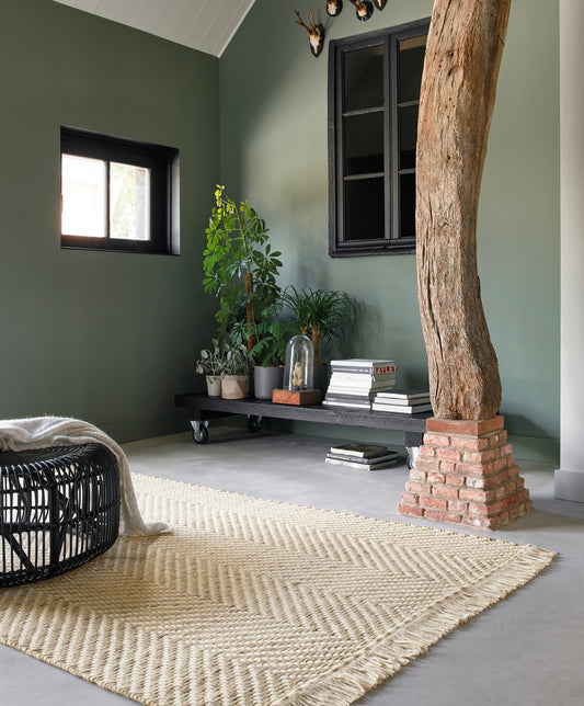 Vloerkleed Brink en Campman Atelier Twill Oyster 49201