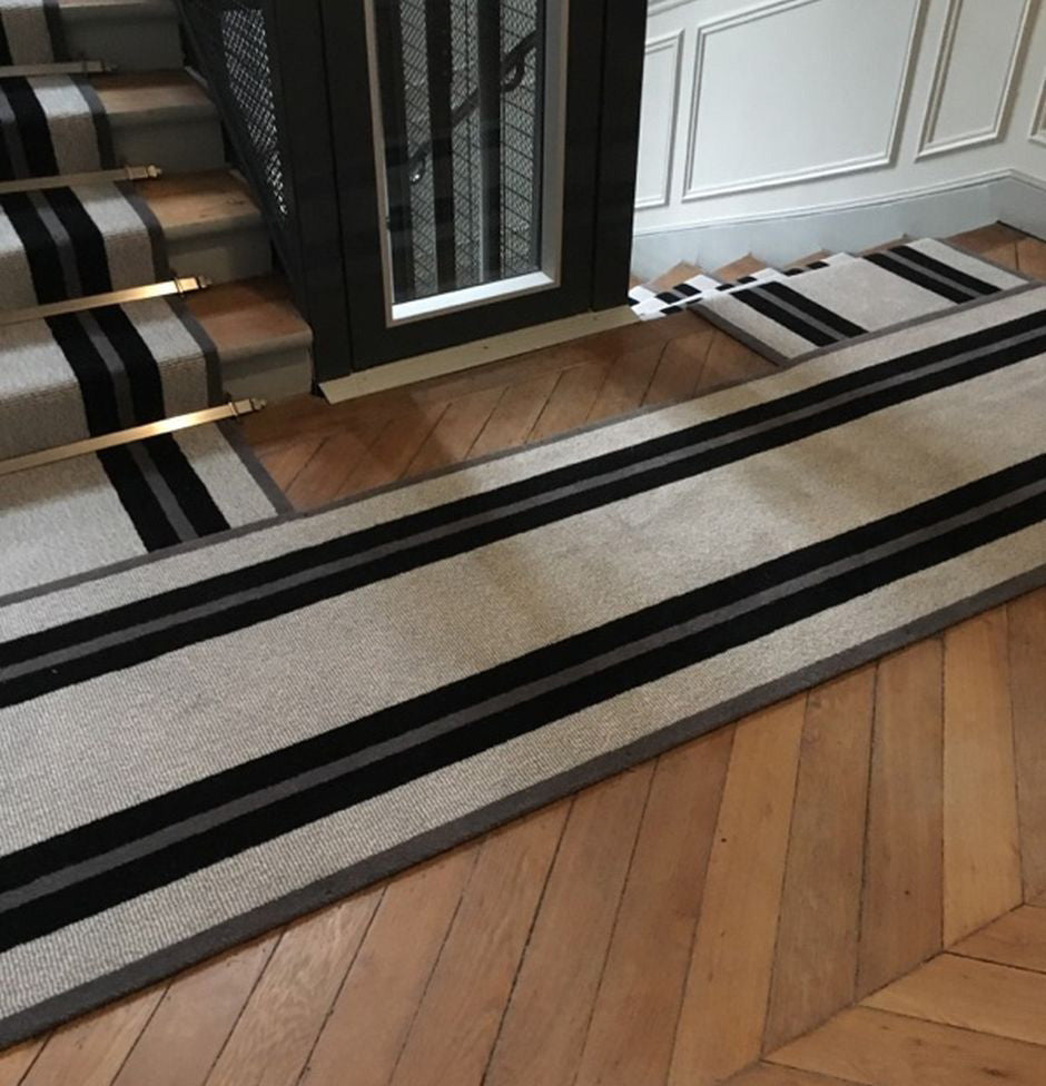 Traploper Hartley Tissier Winston Transat Black Mid Charcoal Shale White