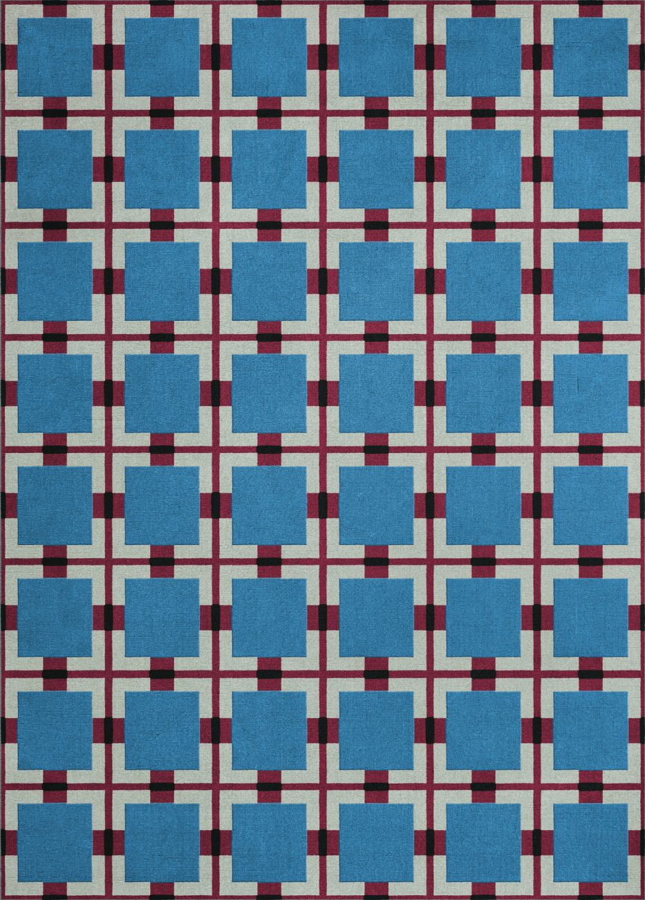 Vloerkleed Layered Evelina Kroon Berry Rain Wool Rug