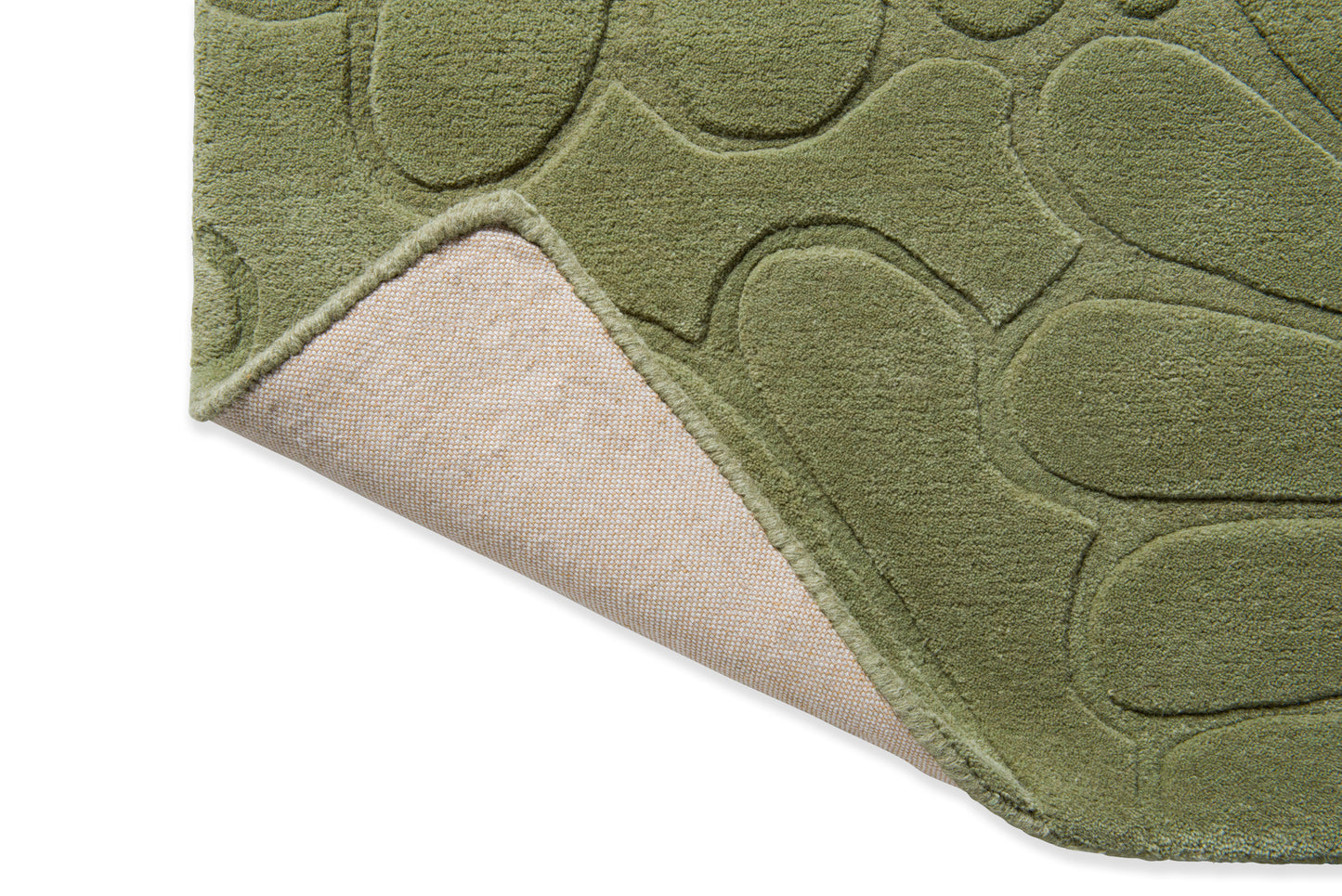 Laagpolig Vloerkleed van Laura Ashley | Coleby petals Hedgerow green