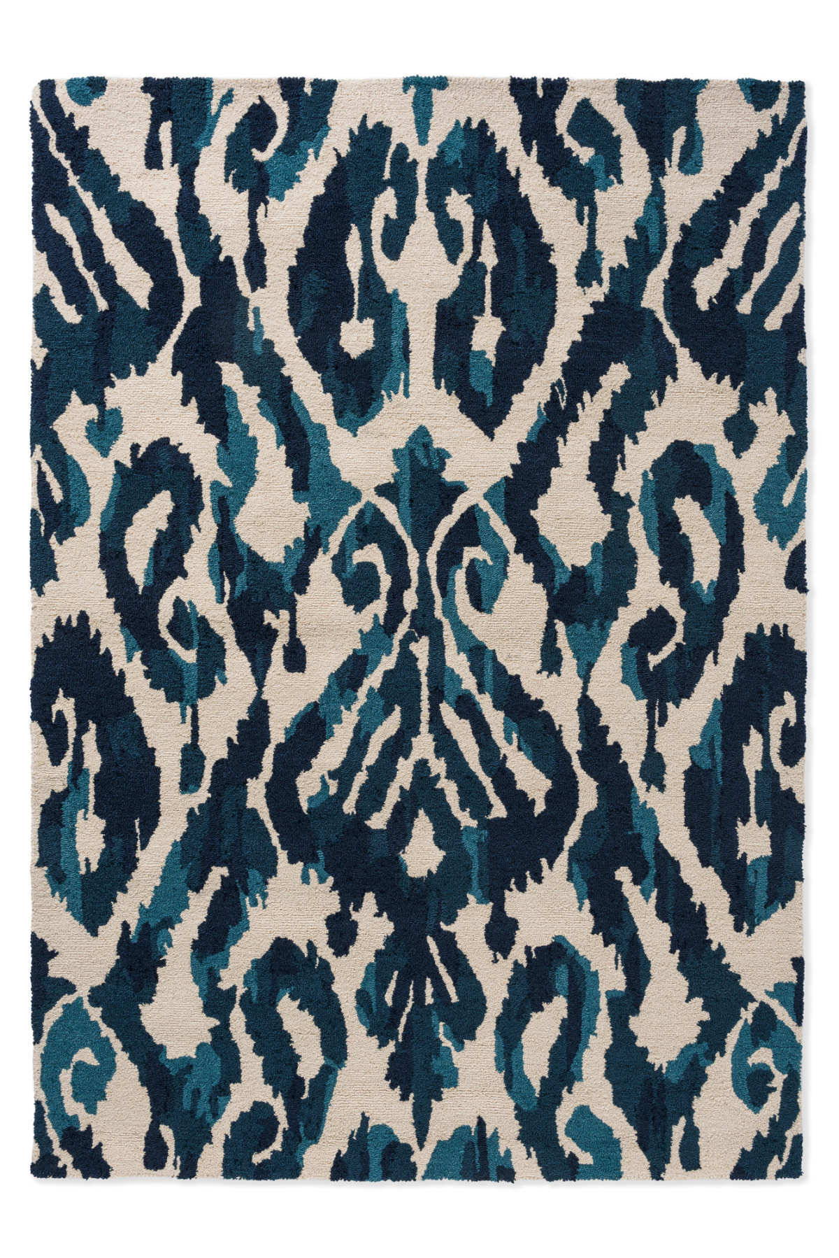 Vloerkleed Sanderson Kasuri Indigo Outdoor 446208